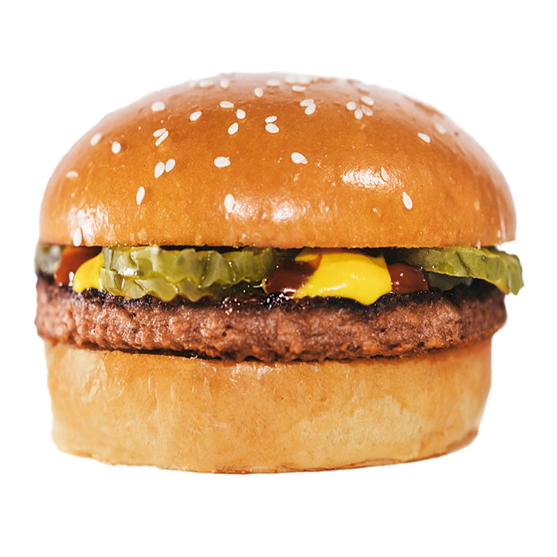 plant-based burger, hamburger