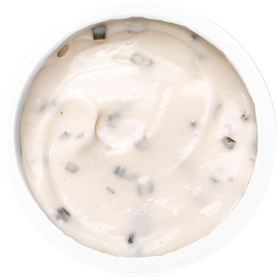 plant-based, dairy-free, garlic mayo sauce