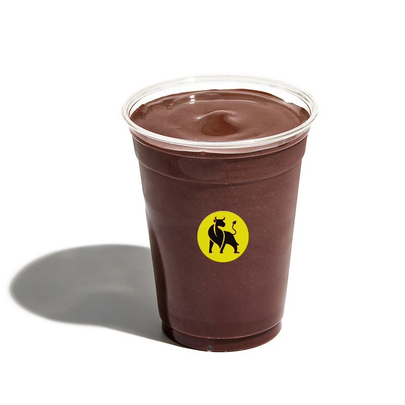 plant-based, dairy-free shake, oat milk, chocolate
