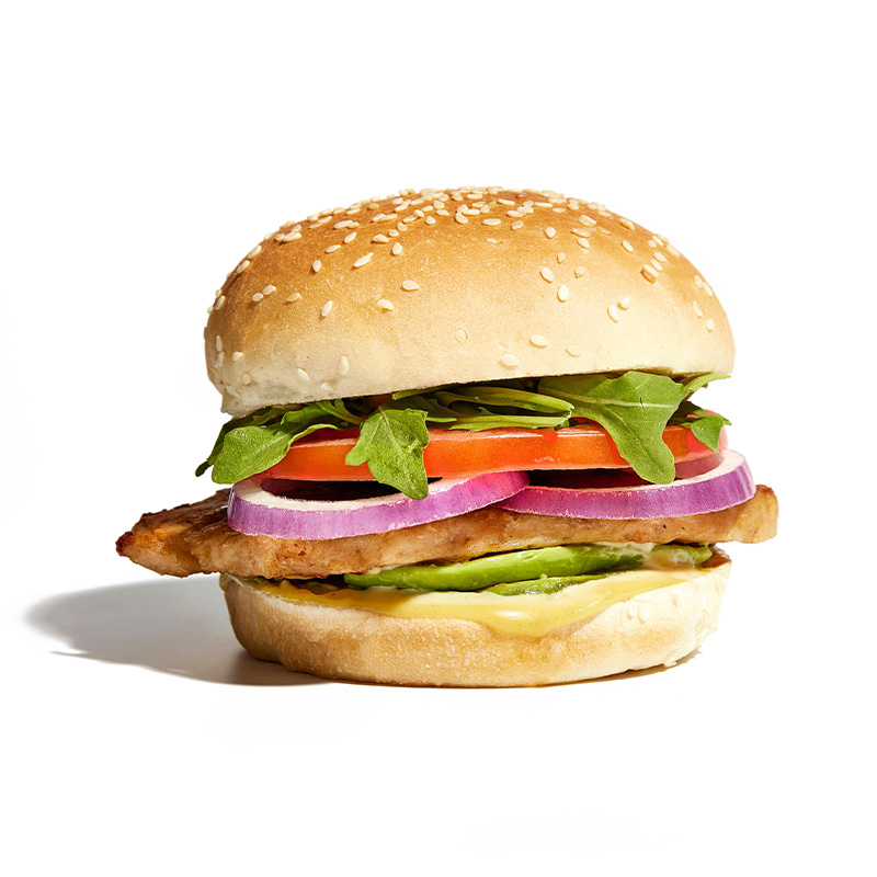 plant-based chicken, grilled chicken