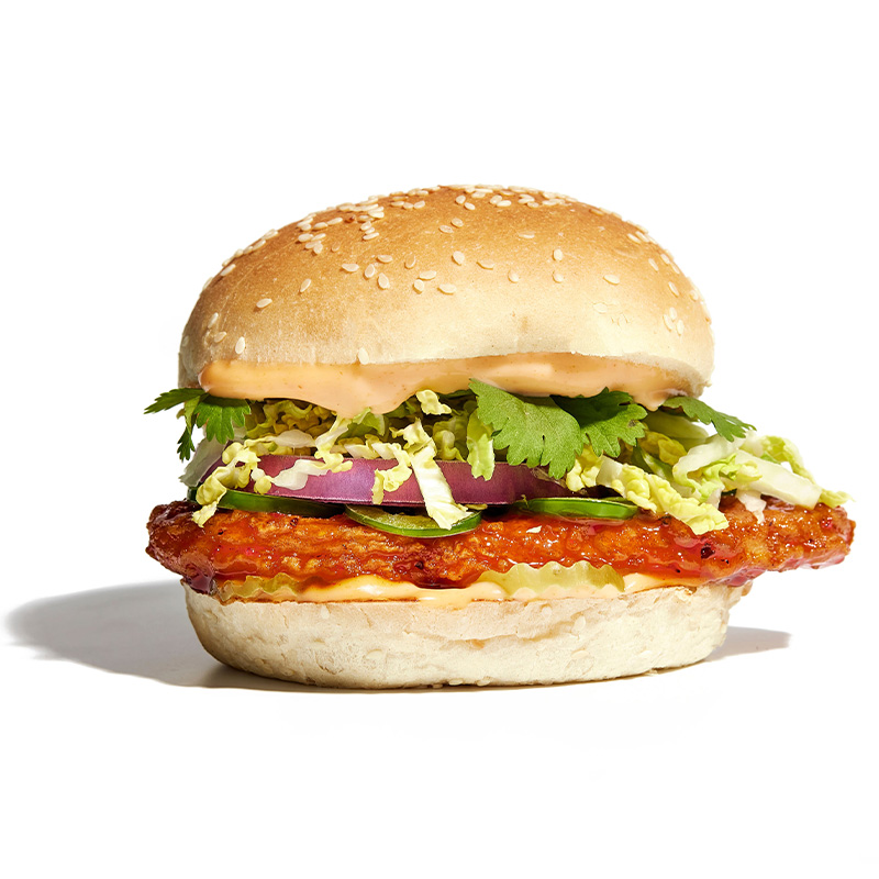 plant-based chicken, spicy