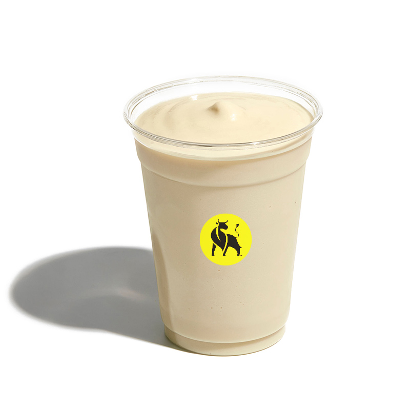 plant-based, dairy-free shake, oat milk, vanilla